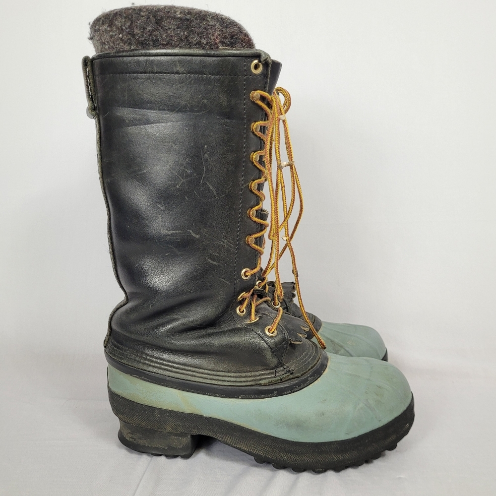 Whites Boots Tall PAC Hunting Winter Wool Lined Boots Size 8